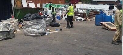 Recycling yard operations